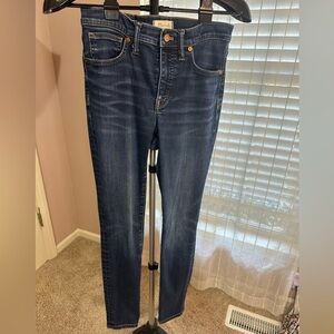 Madewell 9 inch high rise skinny jean